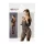NO:XQSE - mrežasti catsuit - cvetlični vzorec - črna (S-L)