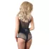 Cottelli - nečasto body - sijoč videz - črna - L
