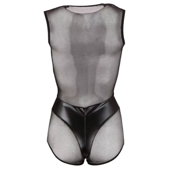 Cottelli - nečasto body - sijoč videz - črna - XL