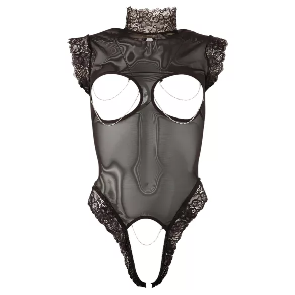 Abierta Fina - erotični bodi - prozoren čipkast