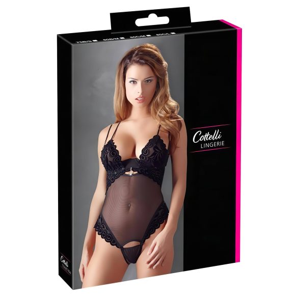 Cottelli - Mehki, prilagodljivi bodi (črni) - 80C/M