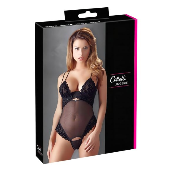Cottelli - Mehki, prilagodljivi bodi (črni) - 85C/L