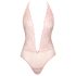 Kissable - čipkasto body (roza) - L/XL