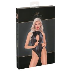 Noir - bodi z vzorcem kačje kože (črna)