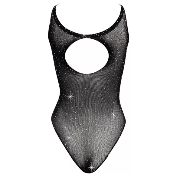 Cottelli - body s kristali - črna - S-L