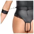 Cottelli Bondage - odprto bodi za prsi - črna - M