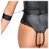 Cottelli Bondage - odprto telo v črni barvi - L