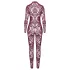 Noir Kink Royal - prosojen catsuit - rdeča - M