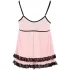 Cottelli - Babydoll - prosojna čipka - črna