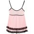 Cottelli - Sladka, čipkasta zapeljivka - babydoll - XXL