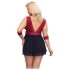 Cottelli Bondage Plus Size - babydoll (rdeča) - 3XL