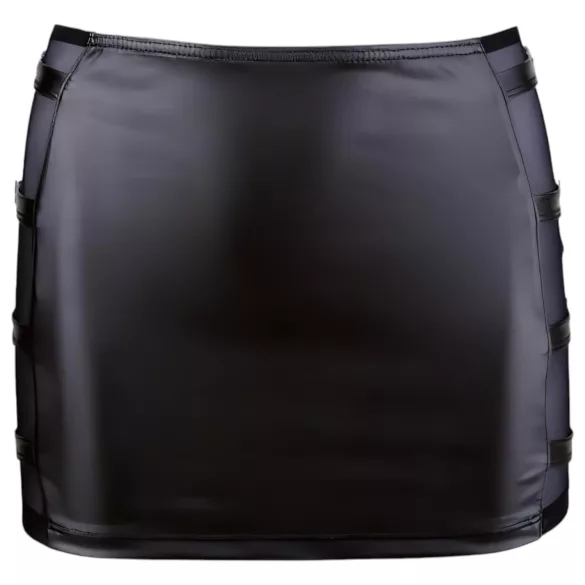 Cottelli - mini krilo z zaponko - sijaj - črna - M