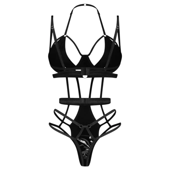 Obsessive - body s trakci - črna - L/XL