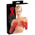 LATEX - dolge uniseks rokavice - rdeče