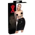 LATEX - lateks midi krilo (črno) - M