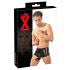 LATEX - boksarice + penisni plašč (črna) - L/XL