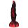 OgazR Hell Dong - rebrasti dildo - 20 cm (rdeča)