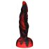 OgazR Hell Dong - rebrasti dildo - 20 cm (rdeča)