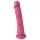 OgazR Optimus - realistični dildo s priseskom - 22 cm - roza