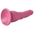 OgazR Optimus - realistični dildo s priseskom - 22 cm - roza