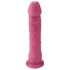 OgazR Optimus - realistični dildo s priseskom - 22 cm - roza
