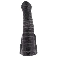 AnimHole Djumbo - dildo slonjega rilca - 18cm (črn)