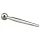 FukR - kovinski dilator z bunkicami - 8 cm srebrn