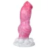 Animalorny Buldog - pasji dildo - 17 cm - roza