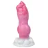 Animalorny Buldog - pasji dildo - 17 cm - roza