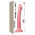 Strap-on-me Metallic Shine M - koži prijazen dildo (kovinsko roza)