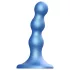 Strap-on-me - dildo z bunkicami in priseskom - modra - S