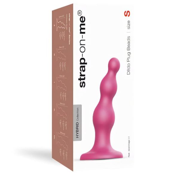 Strap-on-me Kroglice S - kroglice, prisesalni dildo (roza)