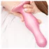 Strap-on-me Curvy S - valovit dildo z priseskom (roza)