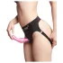 Strap-on-me Curvy S - valovit dildo z priseskom (roza)