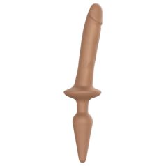 Strap-on-me Realistični S - 2v1 silikonski dildo (naravno)
