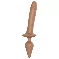   Strap-on-me Switch Realistic L - 2v1 silikonski dildo (naravni)