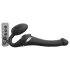 Strap-on-me S - strap-on vibratorski dildo - zračni valovi - črna