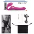 Strap-on-me M - pripenljivi, zračnovalovni vibrator (roza)