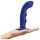 Strap-on-me M - vodoodporni G-točka vibrator (moder)