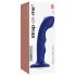Strap-on-me M - vodoodporni G-točka vibrator (moder)