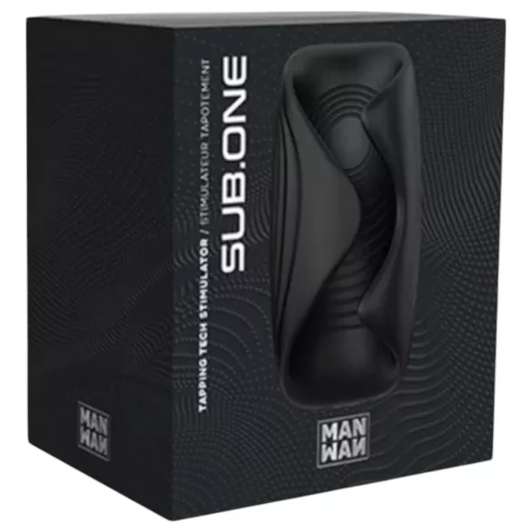 ManWan Sub.One - polnilni masturbator (črna)