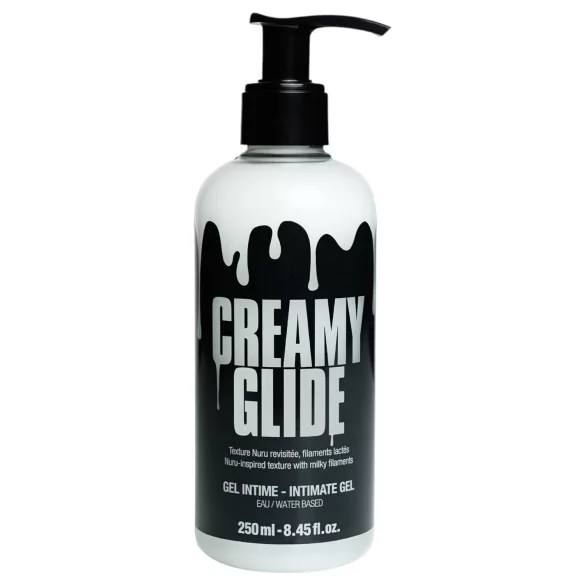 Creamy Glide - lubrikant na vodni osnovi z umetno spermo - 250ml