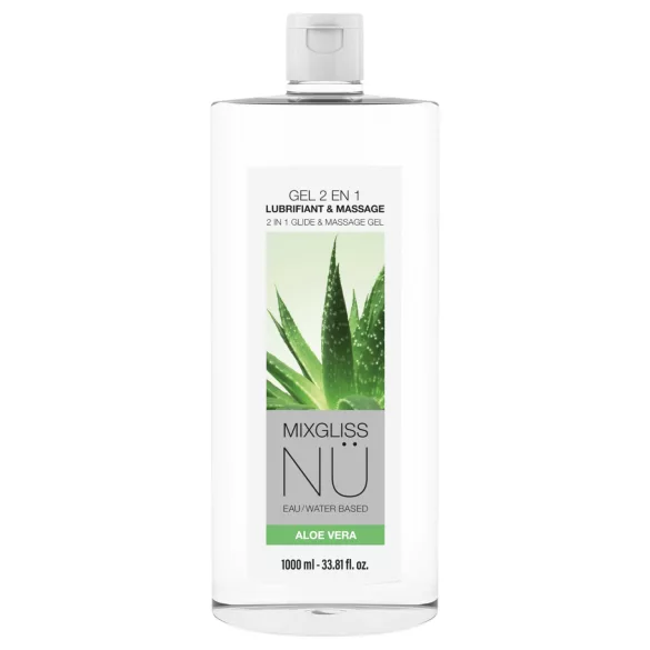 Mixgliss Nu Aloe Vera - nuru masažni gel in lubrikant (1000 ml)