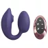 Love to Love Wonderlover - G-točka in ščegetalnik vibrator (temno vijolična)