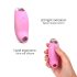 Love to Love Believer - vodoodporen vibrator (roza)