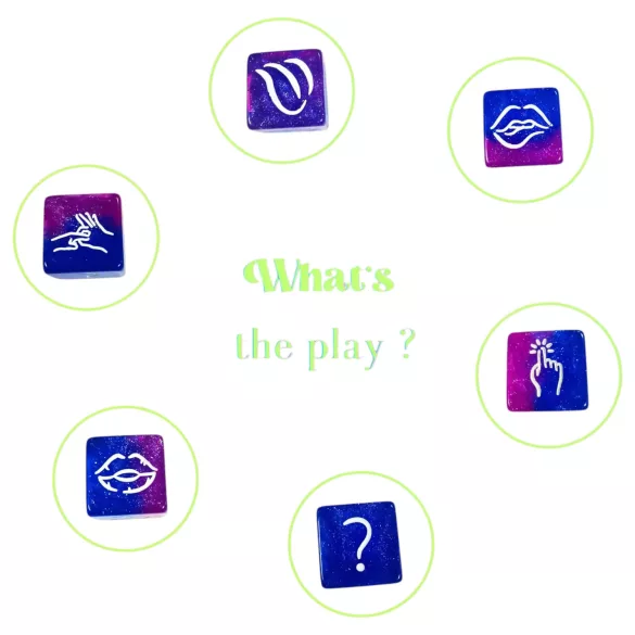 Love to Love - erotične kocke set - 3 kosi