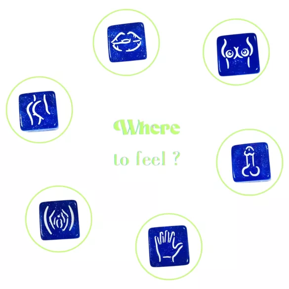 Love to Love - erotične kocke set - 3 kosi