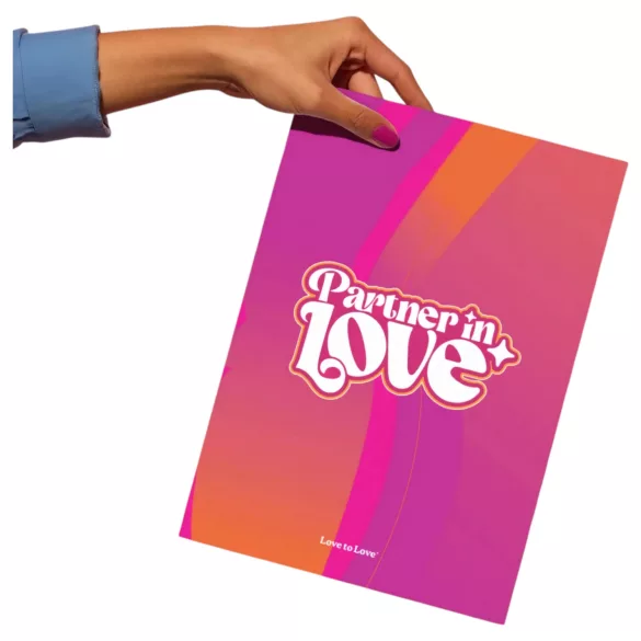 Love to Love - postrani poster s seksi igro (angleščina)