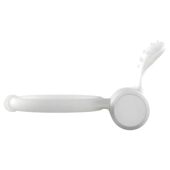Dorcel - vibratorni erekcijski obroč - fosforescenten - bel