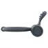 Dorcel Power Clit Plus - baterijski, vibracijski obroček za penis (črn)